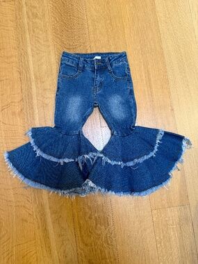 M.L. Kids bellbottom jeans size 18 months